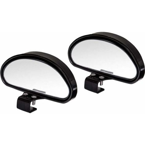 Rétroviseur de Voiture, Retroviseur Conduite Accompagnée Retroviseur Angle Mort Miroir D'angle Mort RéTroviseur Conduite Accompagnée pour Tous Les Voitures- Miroir Convexe Angle réglable(2Pcs) (1/4)