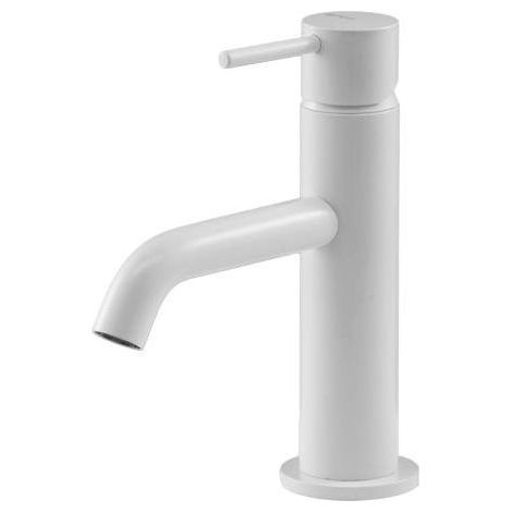 Miscelatore per lavabo bianco opaco Gattoni Easy 2382/23BO Bianco opaco - Senza piletta di scarico (1/2)