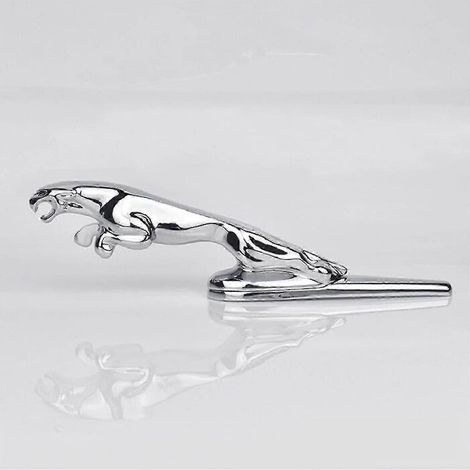 Emblème 3D Jaguar pour capot avant de voiture, ornement de capot, badge aigle chromé, accessoires auto Boris - HF (1/4)