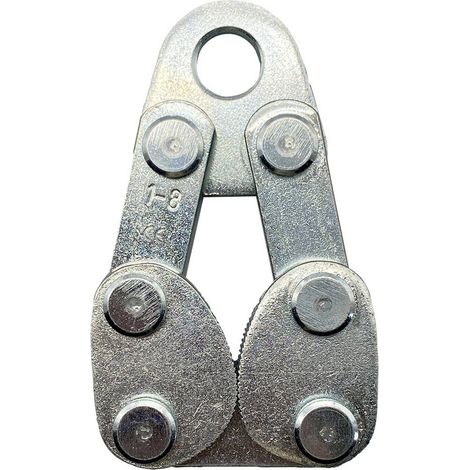 Morsetto universale per congelatore 600 kg, 1-8 mm Berger & Schröter 12030 (L x L) 120 mm x 80 mm (1/2)