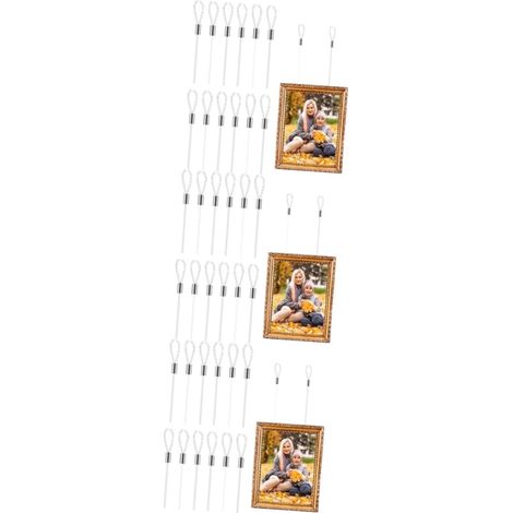 Lot de 36 ficelles suspension pour outils ménagers, cordes en nylon (1/5)
