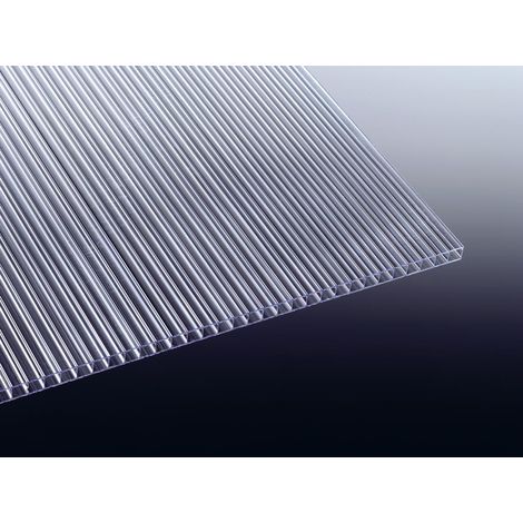 PC-Stegdoppelplatte Mini 6 mm 1050 x 2500 mm glasklar