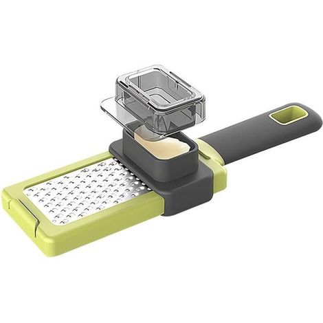 Râpe à ail et à fromage multifonctionnelle — accessoires de cuisine manuels pour préparer facilement de l'ail et du fromage frais.
