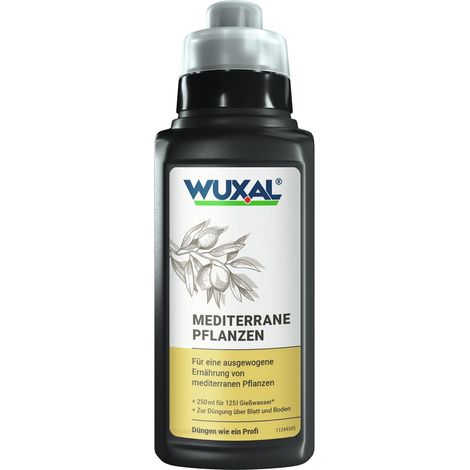WUXAL® Mediterrane Pflanzendünger für 125 Liter Gießwasser - 250 ml
