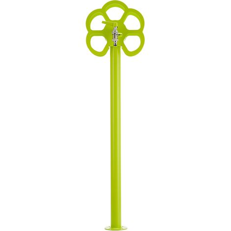 Fontana da Giardino con Rubinetto e Portatubo Integrato Belfer 42/SRF Verde Acido (1/5)