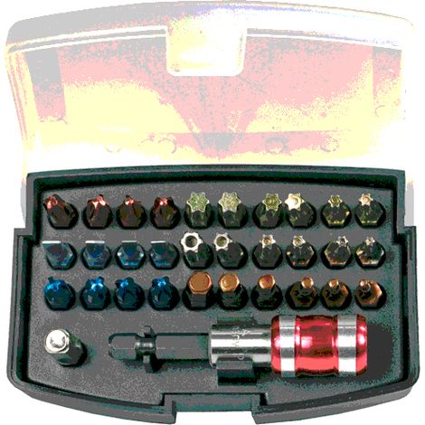 INSERTI in serie 32 pezzi con portainserti Maurer plus (1/4)