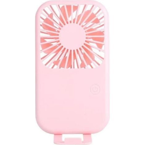 Ventilateur De Poche - USB - 3 Vitesses - Rose - 130x70x25 mm - 80 g