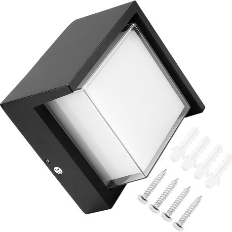 Applique murale LED étanche 12 W, 85-265 V CA, pour hôtels, bars, couloirs, intérieur et extérieur (1/5)
