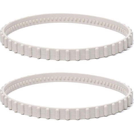 Lot de 2 courroies d'entraînement de rechange pour nettoyeur de piscine Hayward Aqua Vac Tiger Shark (1/4)