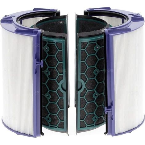 Filtro purificador de aire Dyson, XU, HP04 TP04 DP04 969048-02 DY120 Eurofilter, componente de alto rendimiento, potente y silencioso, materiales duraderos, conforme con los estándares de la industria (1/4)