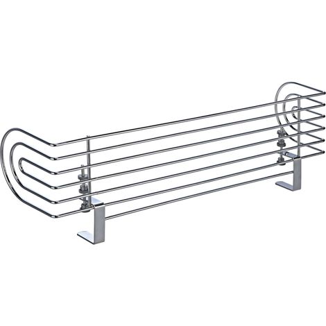 Herdschutz Gitter verchromt - 60 cm - Universal Kinder Herd Sicherung