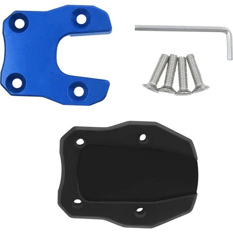 (Bleu - sans logo) Béquille latérale/de pied pour motos Honda PCX 125, PCX 150 et PCX 160 (toutes années) - Maxpower (1/4)