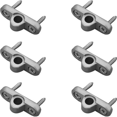 Supporto per tubo del telaio, gancio per tendalino, occhiello, 6 viti per roulotte da campeggio (1/3)