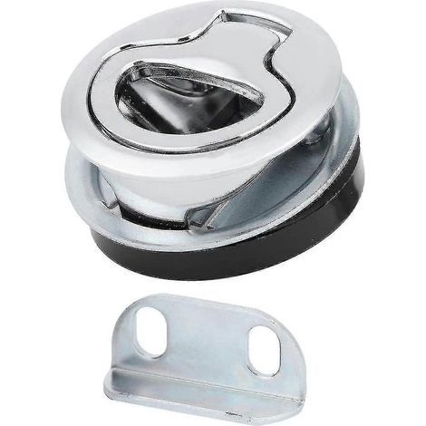Loquet de trappe encastré en acier inoxydable pour bateau, poignée de trappe de bateau (1/5)