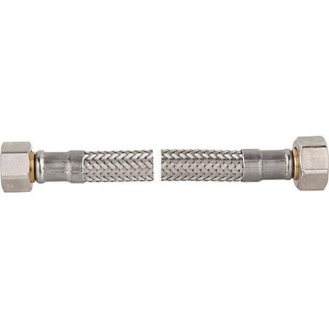 flexible tresse en acier special DVGW L 1500mm 3/8"femelle x femelle (1/2)