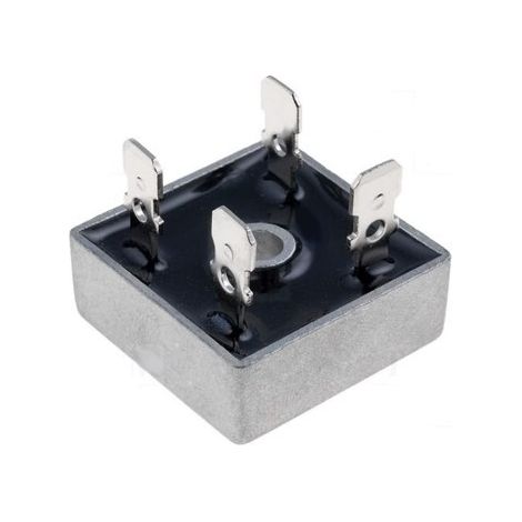 Pont redresseur 600V 35A Faston 6,35mm – Dimensions 28x28mm – Courant continu pour applications industrielles – Ween