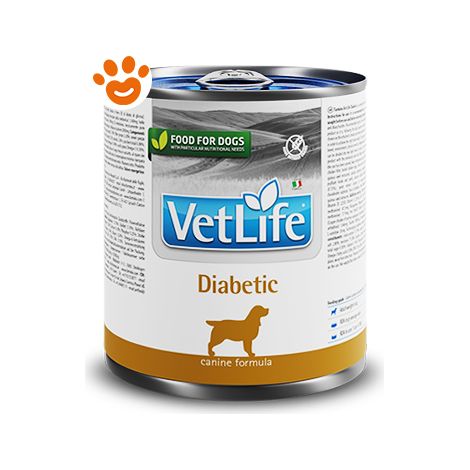 Farmina Dog Vet Life Diabetic - Farmina Dog Vet Life Diabetic - Lattina Da 300 Gr