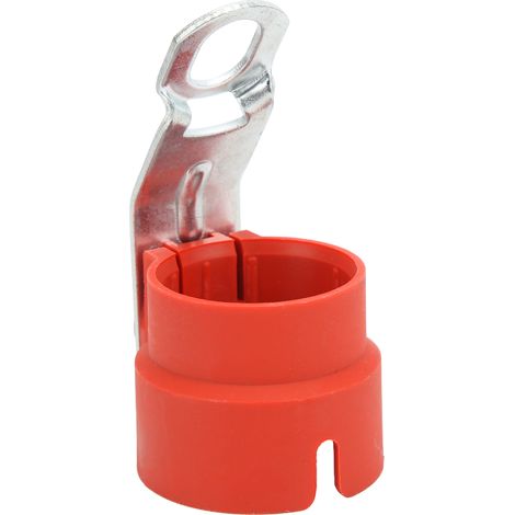 Support de prise de remorque universel, étanche et rigide, accessoire de protection pour connecteur 7-13 broches, rouge (1/5)