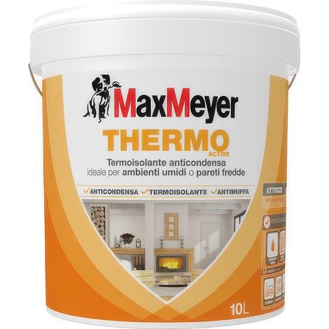 Peinture Thermique Anticondensation Max Meyer Thermo Active 10 L Anti-Moisissure Cat�gorie A+