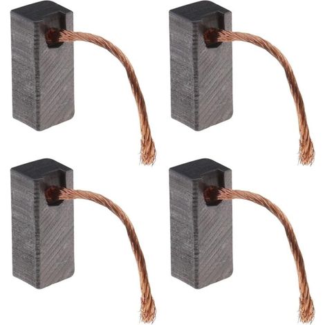 2 Paires de Balais de Charbon de Moteur pour Moteurs d'outils Électriques 7x8x19mm Accessoires pour Outils Électriques Pièces de Rechange pour Moteurs Électriques