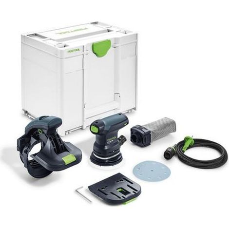 Festool – Ponceuse orbitale de chants 250W – Vitesse 6000-12000 min-¹ – Plateau Ø 125 mm – Aspiration intégrée – 576678