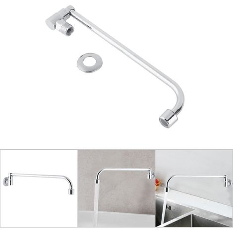 Wandarmatur für Profiküchen – G1/2" (30 cm) in Silberlegierung (1/5)