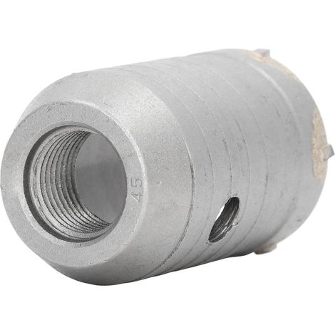 Trépan 45mm pour Béton Pierre Maçonnerie, Foret à Carotte Carbure