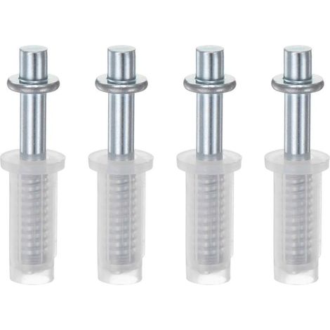 4 Pack Kit De Réparation Pour Porte Pliante, Kit De Pivot Supérieur Pour Porte Pliante, Pièces De Rechange Pour Porte Coulissante D'Armoire (1/5)