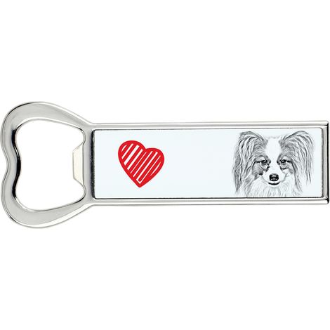 Papillon, Spaniel continentale - apribottiglie con cane, apri frigo personalizzato, regalo unico per uomo di Art-Dog (1/5)