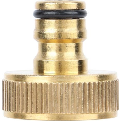 Adaptateur de tuyau, connecteur rapide, connecteur de connexion 1inch Porche de la pelouse en filetage féminin pour l'agriculture du patio (1/4)