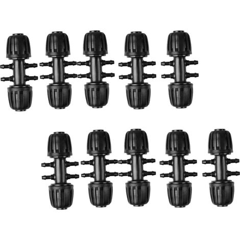 Stück Kunststoffanschlüsse 16mm 4 7 Schlauch 6 Wege Adapter