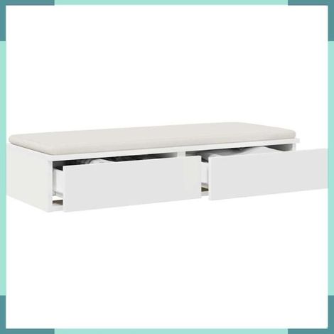 866923 Tiroirs de lit Blanc 80 x 36,5 x 16,5 cm Bois d'ingénierie (1/5)