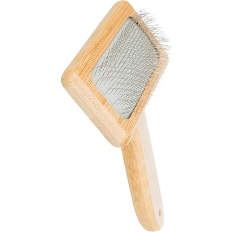 Trixie Bambusbürste, weiche Drahtborsten, mittelgroß, 9 x 15 cm (1/5)