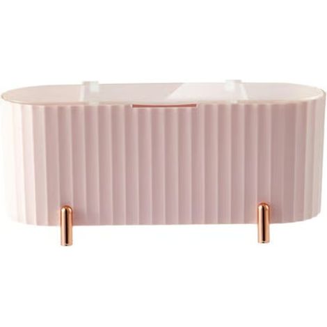 Porte-coton pour bureau, rangement pour cotons-tiges, pot de rangement pour cotons cosmétiques, salle de bain (1/5)