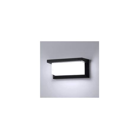LED-Wandleuchte für den Außenbereich. Wasserdicht (IP65). Dekorative Gartenleuchte. Induktionsbetrieben (weißes Licht). (1/5)