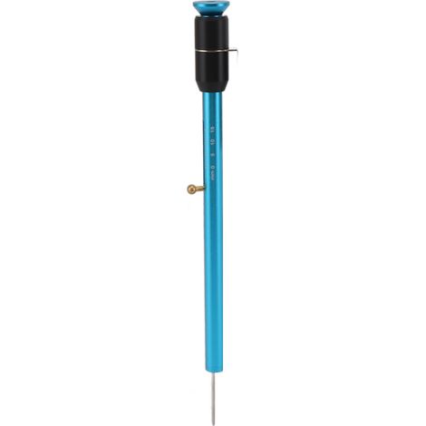 Bremsbelagdickenmesser 0–25 mm, Reifenprofiltiefenmesser 0–15 mm, blauer Stift (1/5)