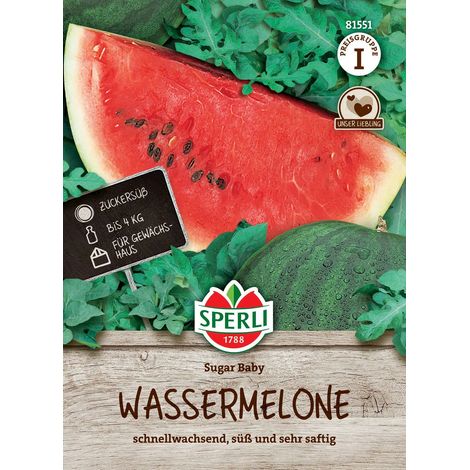 Sperli Wassermelonen Sugar Baby - Obstsamen (1/2)