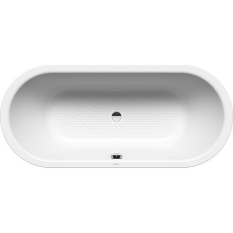 Classic Duo Oval Wanne alpinweiß Vollantislip 180x80cm (1/3)
