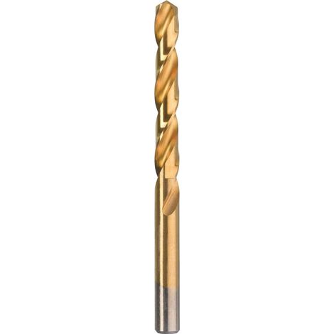 KWB Ø 4 MM DRILL IN METALLO HSS TIN 238640 (TRAPANO A SPIRALE HSS, QUALITÀ INDUSTRIALE, TERRA DI PRECISIONE, ALTA VELOCITÀ DI TA (1/3)
