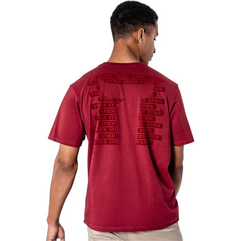 STIER Heavy Tee XXL Deep Red (1/5)