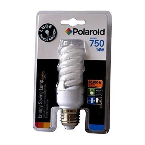 Ampoule Polaroid e27 spiral 14W 750 lumens