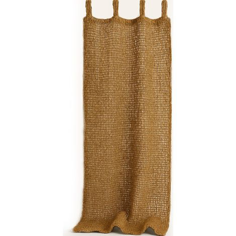 Privatefloor – Voile d'ombrage en fibre de coco 210x100 cm – Protection solaire naturelle – Texture ajourée pour ventilation – Installation facile avec anneaux (1/5)