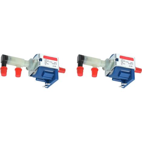 Deux pompes à eau à piston JYPC-3 25W AC 220V, 6 bar, 195cc/min, compatibles avec les pompes à vapeur électromagnétiques. (1/5)