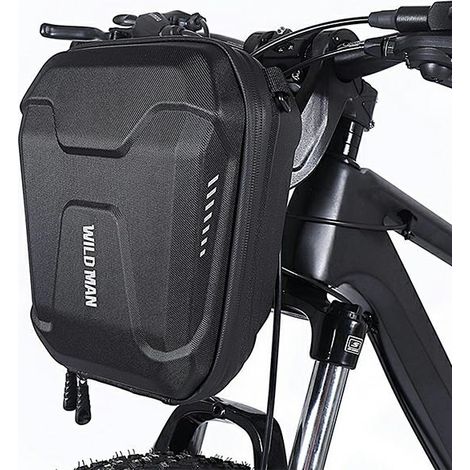 Borsa da telaio/custodia per bicicletta Wildman E8 3L, colore nero (1/5)