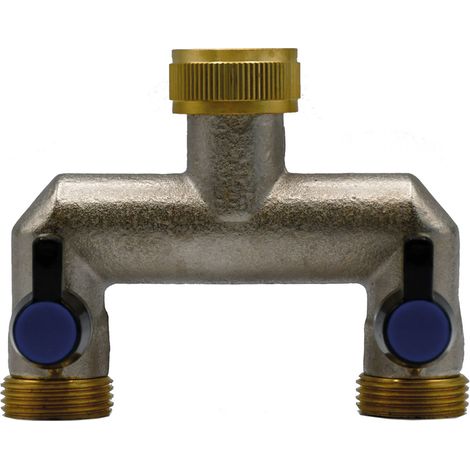 DERIVAZIONE IN METALLO A DUE VIE 3/4-3/4x3/4x3/4  - LIF