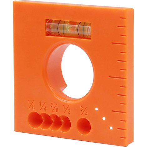 Règles de mesure pour charpentiers, Règle Multifonctionnelle 6 En 1  Pour Lignes Parallèles Clous Vis, Marks Règle de décalage pour clous et vis coupant des lignes parallèles (1/5)