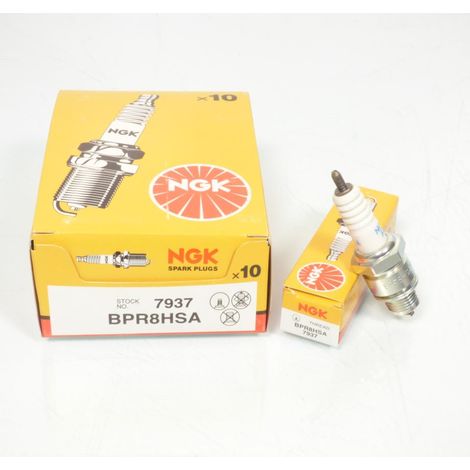 NGK Zündkerze für Auto BPR8HSA / Packung zu 10 Neu (1/3)
