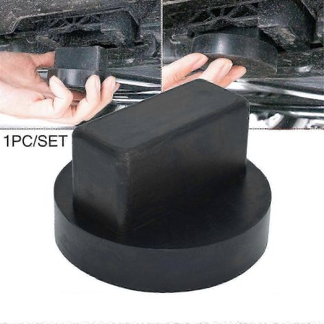 Support en caoutchouc pour cric Mercedes avec patin de cric et kit d'outils - Bon état (1/5)