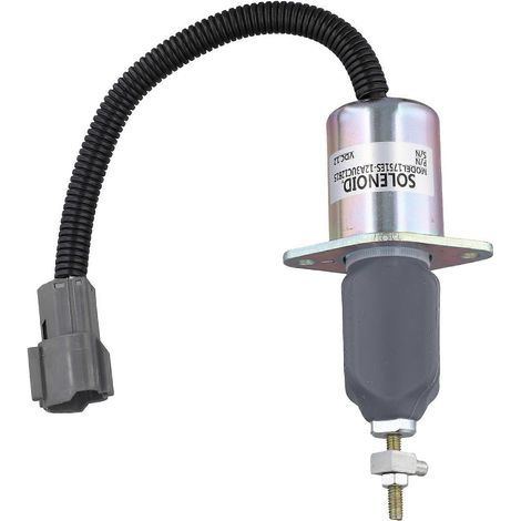 Électrovanne d'arrêt de carburant 12 V 1751ES-12A3UC12B1S 129953-77811 pour moteur Yanmar 4NTE94 et Hyundai R60-5 R210-5 SA-4673-S