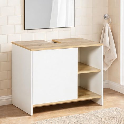 Meuble de salle de bain en melamina de Madera 77 x 45 x 60 cm (1/5)